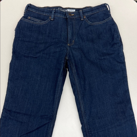 NEW Carhartt women’s rugged flex fleece lined jean relaxed fit size 8 tall long - Picture 4 of 9